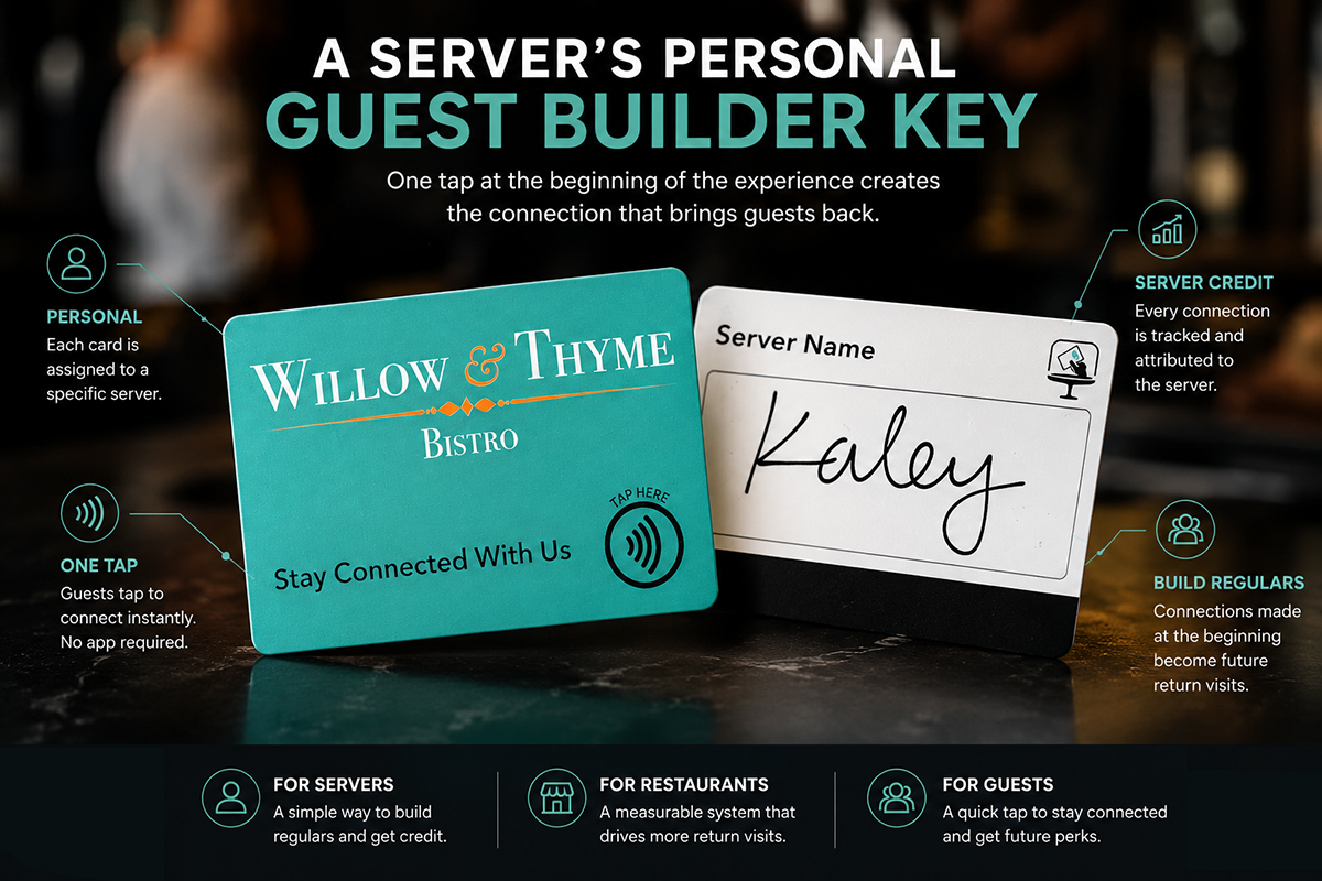 TableTaps server card guest builder image